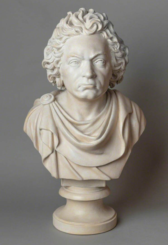 bust of Ludwig van Beethoven (1770-1827)